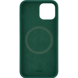 Чехол-накладка uBear Touch Mag Case для iPhone 14, силикон, зеленый— фото №2