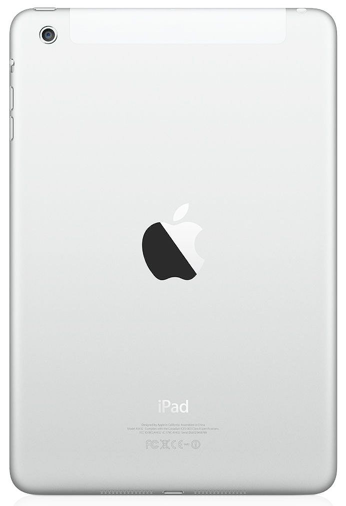 2012 Apple iPad mini 7,9″ (64Gb, Wi-Fi + сотовая связь, белый с серебристым)— фото №2