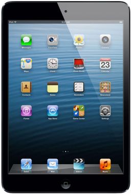 2012 Apple iPad mini 7,9″ (64Gb, Wi-Fi + сотовая связь, чёрный с тёмно-серым)— фото №0